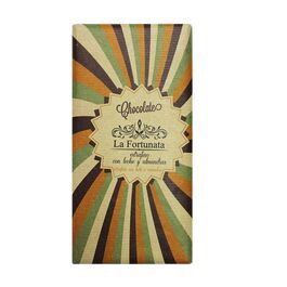 LAFORTUNATA CHOCO. LECHE ALMENDRAS 200 G
