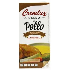 CREMLUX CALDO POLLO c/ACEITE OLIVA s/G 1L