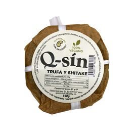 Q-SIN QUESO VEGANO TRUFA Y SHITAKE 190GR