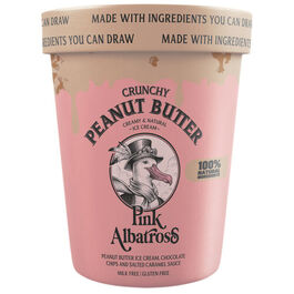 PINK ALBATROSS HELADO VEGANO PEANUT BUTTER 480ML